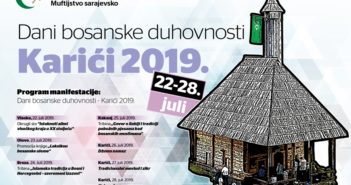 Manifestacija Dani bosanske duhovnosti – Karići 2019