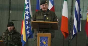 Komšić i Džaferović razgovarali sa zapovjednikom EUFOR-a u BiH Alexanderom Platzerom